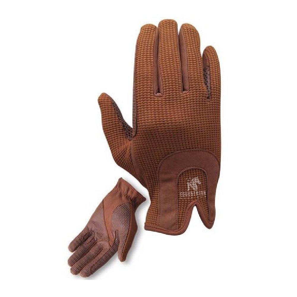 3 Leather Riding Gloves - Image 1
